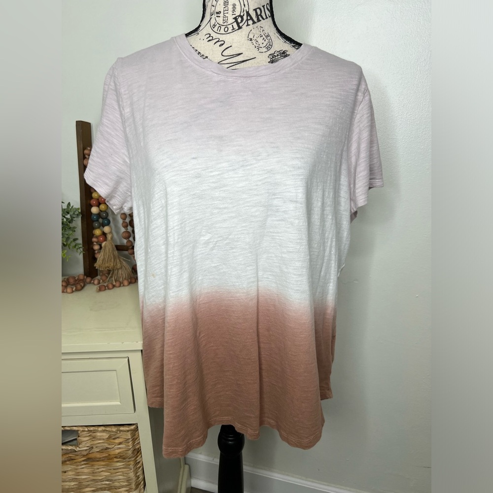 Old Navy Brown Ombré Top